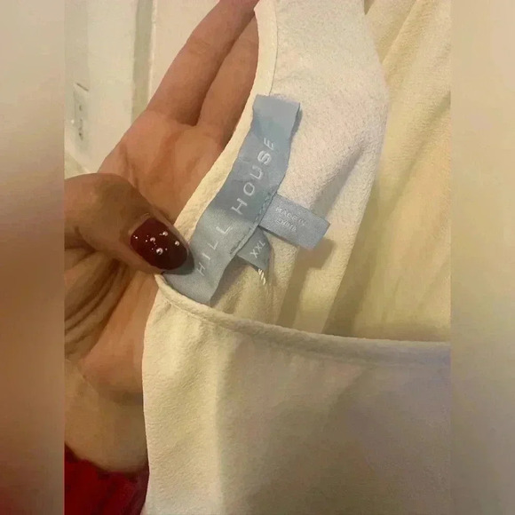 💞Hill House Simone Long Sleeve Maxi Dress in Coconut Milk Size XXL💞 - Picture 7 of 7